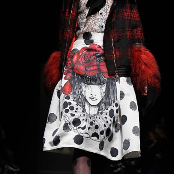 🔥❤️🔥 Daizy Shely - Runway AltaRoma AltaModa Fall/Winter 2015 skirt, XXS - Picture 6 of 11